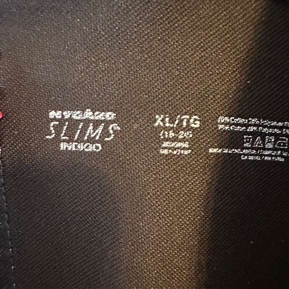 Nygard Slims Indigo Women's Pull on Dark Wash Jean Jeggings Stretch XL (18-20) - Picture 8 of 8